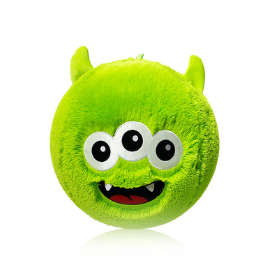Monstros de Halloween com bolinhas de PVC