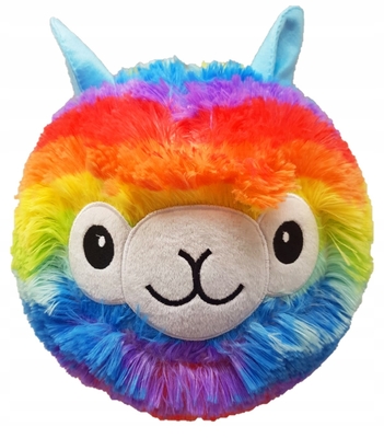 Bolas de alpaca infláveis de pelúcia unisex adequadas para crianças de 5 a 7 anos