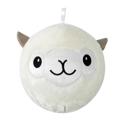 Bolas de alpaca infláveis de pelúcia unisex adequadas para crianças de 5 a 7 anos
