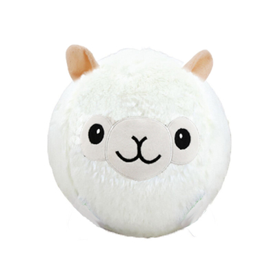 Bolas de alpaca infláveis de pelúcia unisex adequadas para crianças de 5 a 7 anos