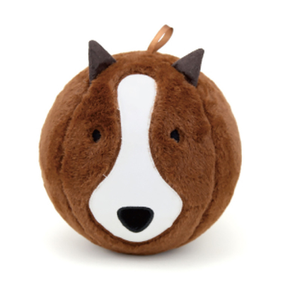 Softball inflável Cartoon Pig Plush Doll projetado com material de bola interna PVC
