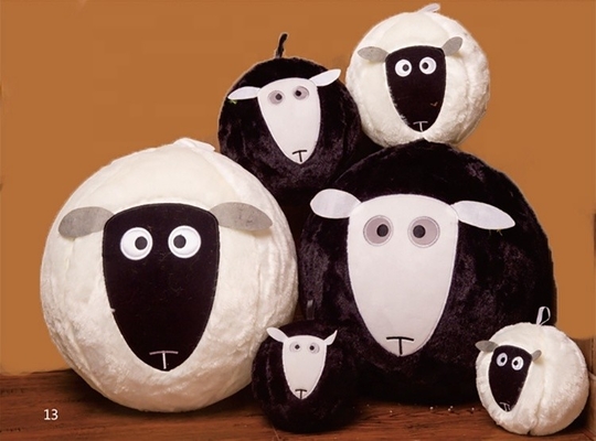 Simulação personalizada de animais bonecos de pelúcia brinquedos recheados almofadas de pelúcia sapatos de pelúcia com OEM / ODM