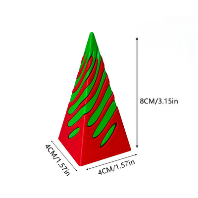 Brinquedo de cone espiral impresso em 3D Antifriado de estresse de alívio de depressão Brinquedo de espiral