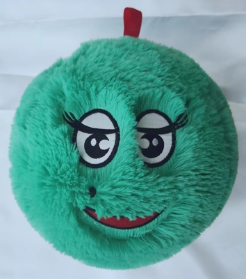 Assortimento Adorável Monstro de Bola de Pelúcia com Material de Bola Interior PVC Carinha Cartoon Face