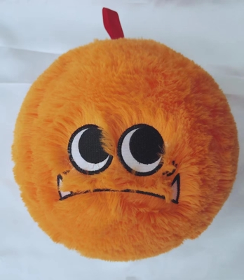 Assortimento Adorável Monstro de Bola de Pelúcia com Material de Bola Interior PVC Carinha Cartoon Face