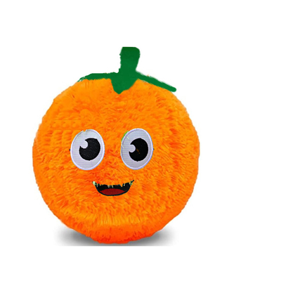 Bolas de poliéster de pele laranja Uma adição divertida e única ao seu negócio