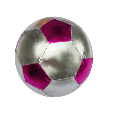 Unisex 60 cm tecido de poliéster brilhante Eco-friendly bola de futebol de PVC para crianças