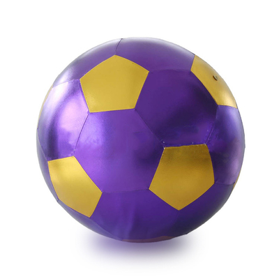 Unisex 60 cm tecido de poliéster brilhante Eco-friendly bola de futebol de PVC para crianças