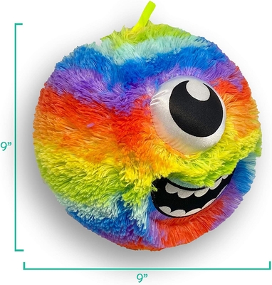 Aceitação OEM ODM 9 &quot;Bola de brinquedo Friendz peludo com material de bola interna PVC