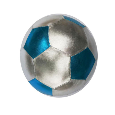 100g-600g OEM ODM aceita bolas de praia infláveis com superfície de tecido metálico colorido