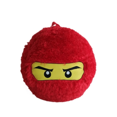 Material da bola interna de PVC Bounce Balls Unisex Plush Ninja para requisitos do cliente