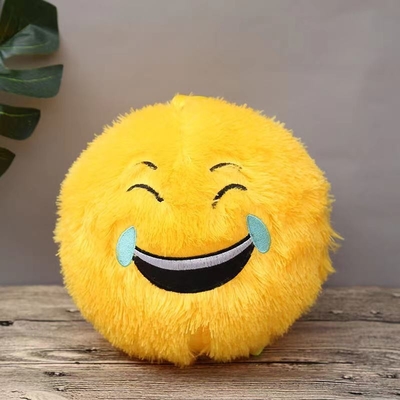 100g-600g de pelúcia bolas penduradas emoticons produção profissional