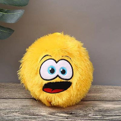 100g-600g de pelúcia bolas penduradas emoticons produção profissional