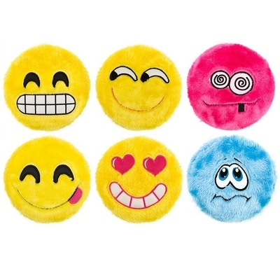 100g-600g de pelúcia bolas penduradas emoticons produção profissional