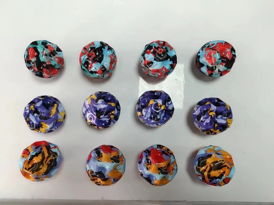 Eco-friendly High Bouncing Moon Shape Anti Relief Ball Toys Space Ball para Jogos de Crianças