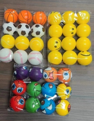 Experimente os benefícios da bola esportiva anti-estresse de espuma PU de 7 cm para esportes e relaxamento
