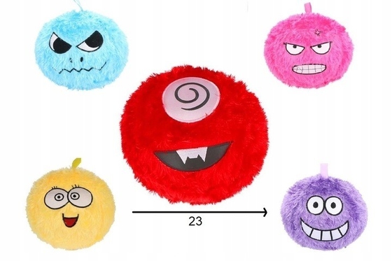 MONSTROS DE PLUS INFLATÁVELES COM BOLAS de cabelo 20 cm LOL Um must-have para crianças de 8 a 13 anos