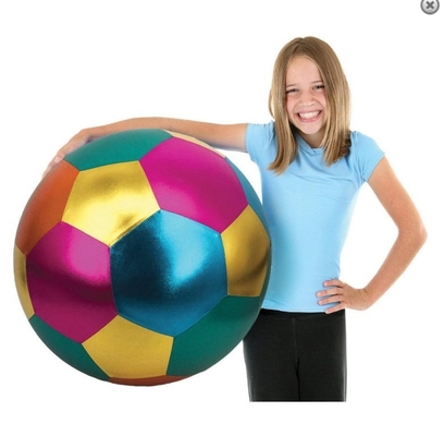 60cm Tecido de Tecido Crianças Gigante inflável Bola de Futebol Unisex FM-F-002