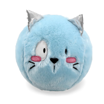 Amigos peludos de pelúcia bolas de boné brinquedos de Natal divertidos com material de bola interior de PVC