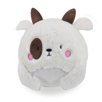 Amigos peludos de pelúcia bolas de boné brinquedos de Natal divertidos com material de bola interior de PVC