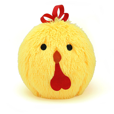 Adorável Pequeno Galinho da Páscoa Redondo brinquedo de pelúcia para crianças de 5-7 anos