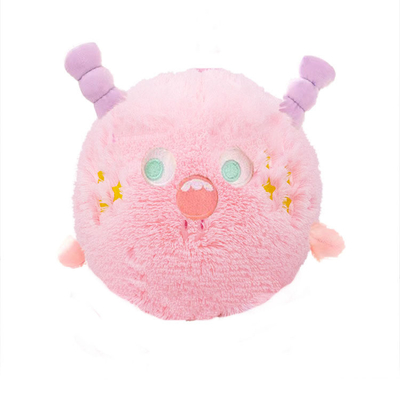 Skip Ball Emoj Inflável Caracter Soft Plush Ball Face Engraçado Peludo Neon Emoj Ball