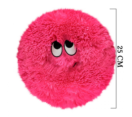 Skip Ball Emoj Inflável Caracter Soft Plush Ball Face Engraçado Peludo Neon Emoj Ball