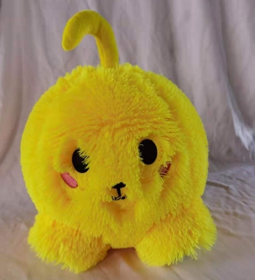 Brinquedos infláveis Smiley Face 23 cm Amarelo PVC Material de bola interna para negócios