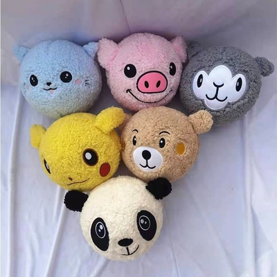 OEM ODM aceita bola de pelúcia para bebês pequenos Design arco-íris suave e colorido
