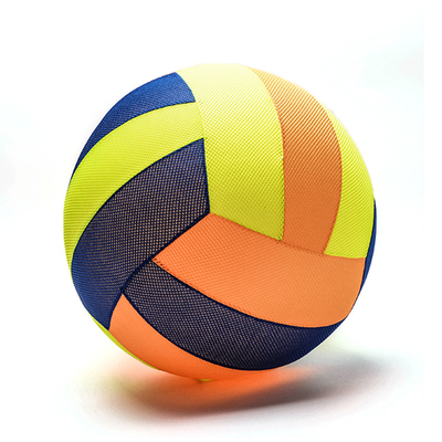 Unisex 50cm malha de neão inflável bola de voleibol de tecido bola de brinquedo para jogos recreativos