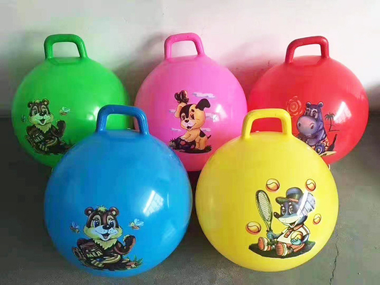 Bola de salto infantil com alça de borracha 18'-24' Diâmetro e design personalizado
