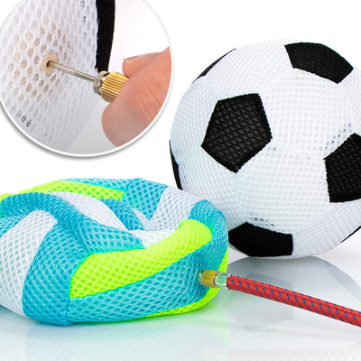 Jogos de bola de criança Pvc Air Mesh Bola de futebol Bola de toalhas de PVC Tecido Bola de futebol 6' a 40