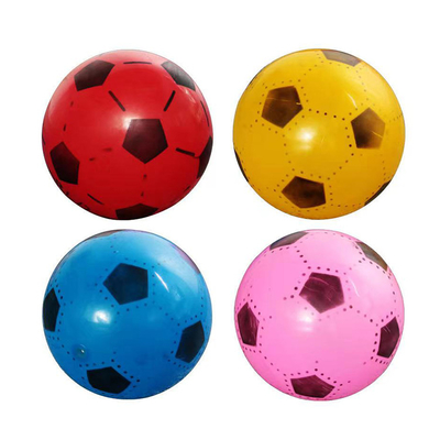Impressão em relevo 8 polegadas inflável Futebol para crianças Esportes Bola de praia Brinquedos de piscina PVC