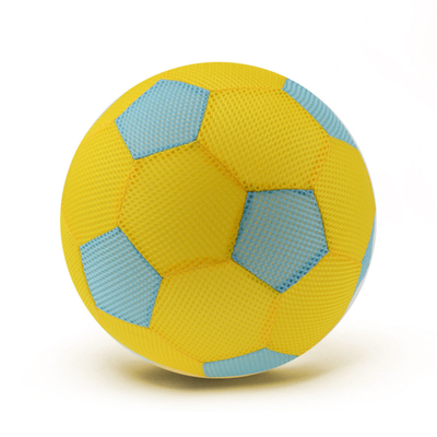 Bola de brinquedo de tecido macio colorido para crianças Futebol de tecido de malha OEM ODM