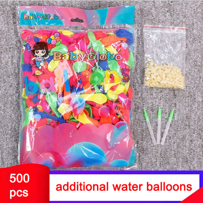 Bolonhete de água unisex 111 Pcs 3 pacotes Balões de água para entretenimento ao ar livre