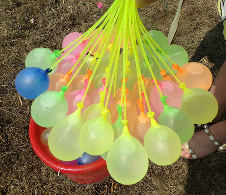 Balões de festa tropical Balões de água auto-selados 3 pacotes para faixa etária 5-7 anos