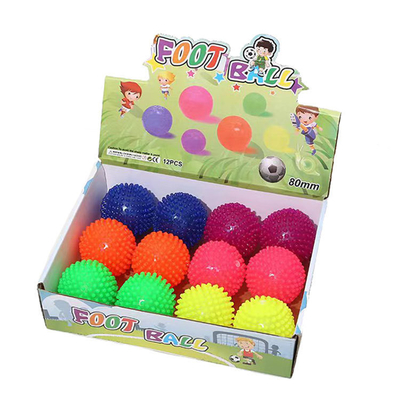 Descrição Espetada Luz LED Bola Multicolor Flashing bola Squeaky