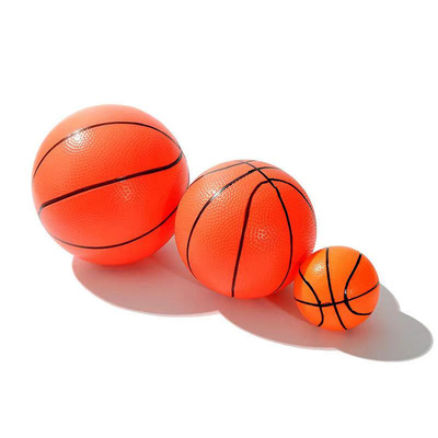 Bola de praia inflável de basquetebol de PVC para crianças brinquedo desportivo Unisex espessura personalizada