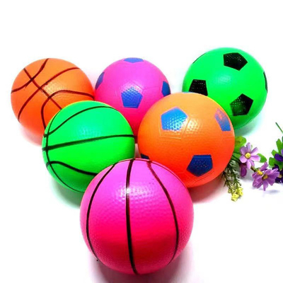 Bola de praia inflável de basquetebol de PVC para crianças brinquedo desportivo Unisex espessura personalizada
