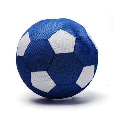 Futebol de bola de brinquedo de tecido Neon personalizado 8.5 polegadas inflável rede