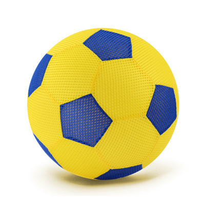 Futebol de bola de brinquedo de tecido Neon personalizado 8.5 polegadas inflável rede