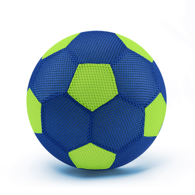 Futebol de bola de brinquedo de tecido Neon personalizado 8.5 polegadas inflável rede