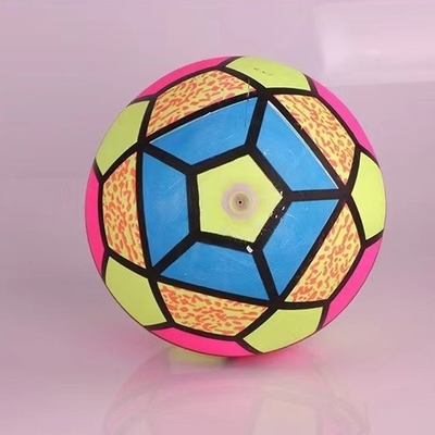 Logotipo personalizado Cor brilhante Impressão completa Bola de brinquedo de PVC de vinil para diversão ao ar livre e interior