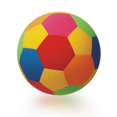 Bola de futebol de tecido inflável de 50 cm suave e leve personalizada para suas necessidades