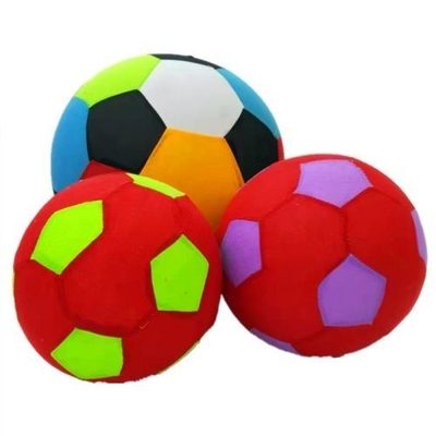 Bola de futebol de tecido inflável de 50 cm suave e leve personalizada para suas necessidades