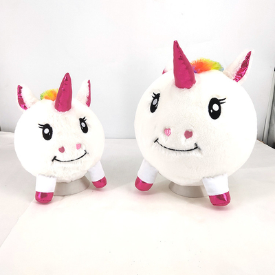 OEM ODM Aceito Bolas infláveis Buddy Cavalo-marino Diâmetro 12'' Bolas Plush Unicorn