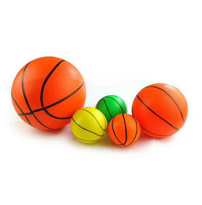 Bola de água colorida para crianças Bola de basquete Bola de praia personalizada LOGO Mini Size PVC Toy
