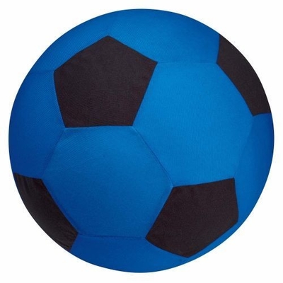 Bola de brinquedo de tecido inflável Pvc Futebol com tecidos de malha para crianças Jogar LOGO personalizado