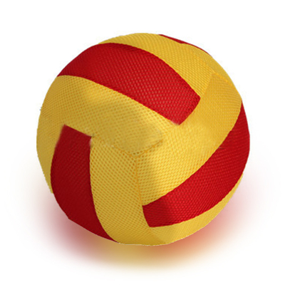 Bola inflável macia com cobertura de malha adição ao jogo de praia BM-1