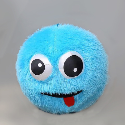Bolas de pelúcia fofinhas de 9 polegadas, cara louca, monstrinhos peludos, brinquedos fofinhos.